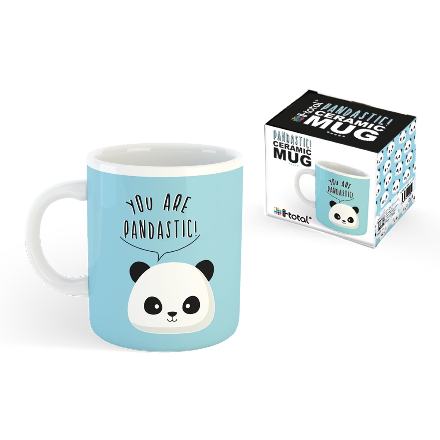 ΚΟΥΠΑ TOTAL GIFT CERAMIC CUP XL1801 PANDA 295ml