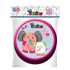 Πιάτα Πάρτυ The littlies Χάρτινα για Κορίτσι 23 εκ. 6 Τμχ.