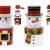 ΚΟΥΤΙΑ TOTAL XMAS BN0931 METAL 13,5x13,5x25 cm 3 in1
