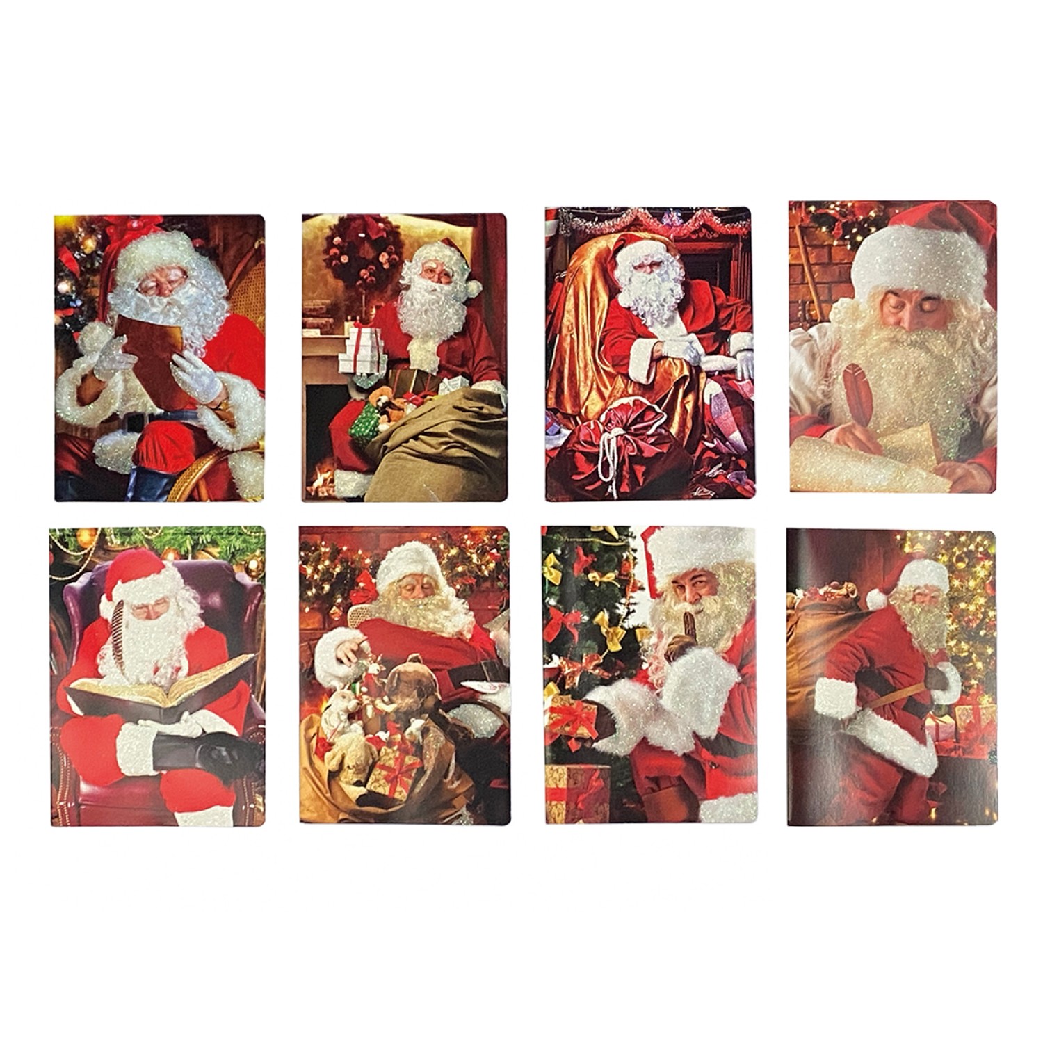 ΚΑΡΤΕΣ TOTAL X-MAS BN1086 GLITTER 13 Χ18cm