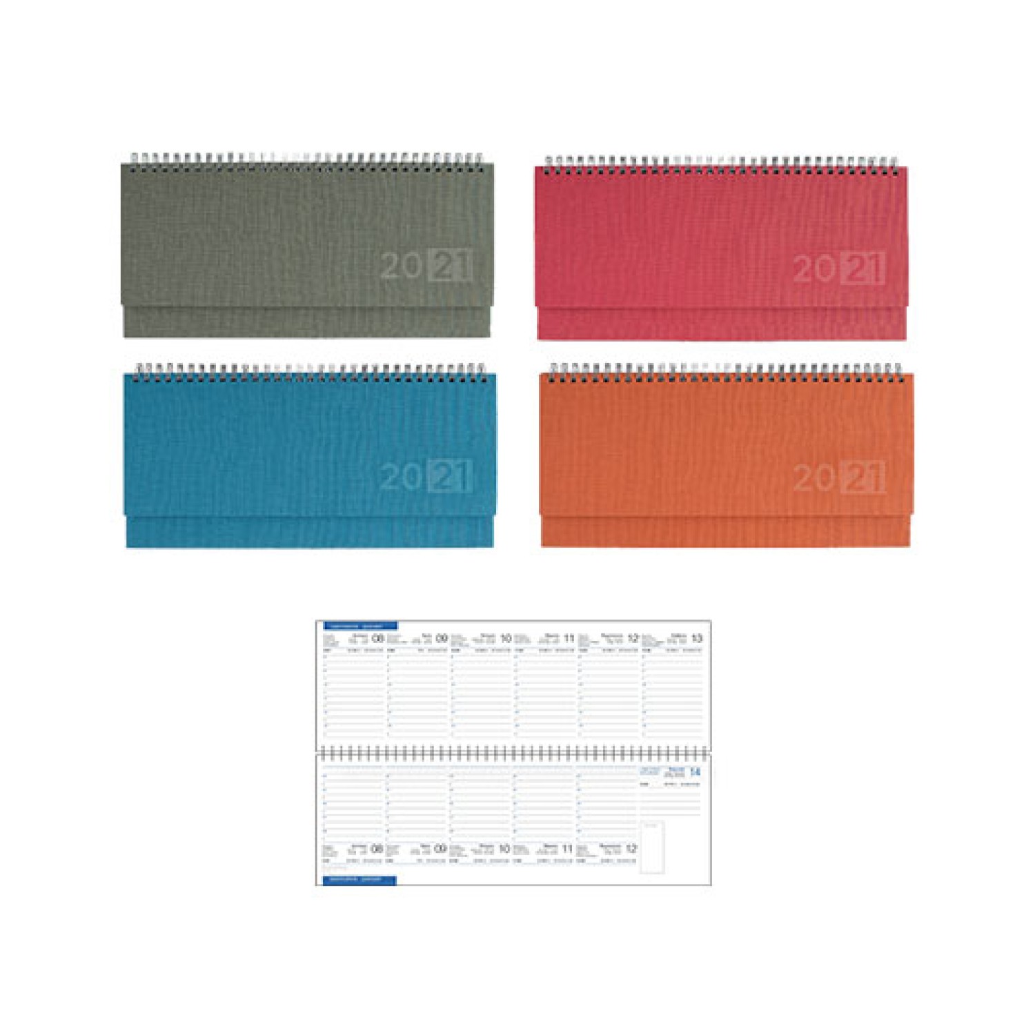 ΠΛΑΝΟ ΕΒΔΟΜΑΔΙΑΙΟ ΠΛΑΓΙΟ ΣΠΙΡΑΛ 10,5x29cm