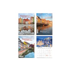 ΗΜΕΡΟΛΟΓΙΟ ΤΟΙΧΟΥ ΣΠΙΡΑΛ 17x24cm ΕΥΡΩΠΑΙΚΕΣ ΠΟΛΕΙΣ
