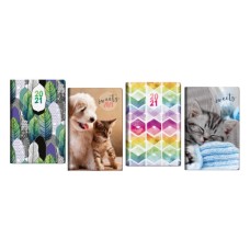 ΗΜΕΡΟΛΟΓΙΟ 2ΗΜΕΡΟ ΛΕΥΚΟ 256Σ. 6,5x10cm PRISMALUX