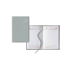 ΗΜΕΡΟΛΟΓΙΟ ΗΜΕΡΗΣΙΟ ΛΕΥΚΟ 384Σ. 11x16,5cm JEANS FLAT ΑΣΗΜΙ