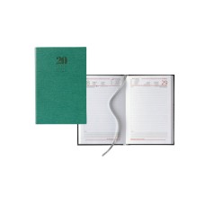 ΗΜΕΡΟΛΟΓΙΟ ΗΜΕΡΗΣΙΟ ΛΕΥΚΟ 384Σ. 11x16,5cm NATURE FLAT ΠΡΑΣΙΝΟ