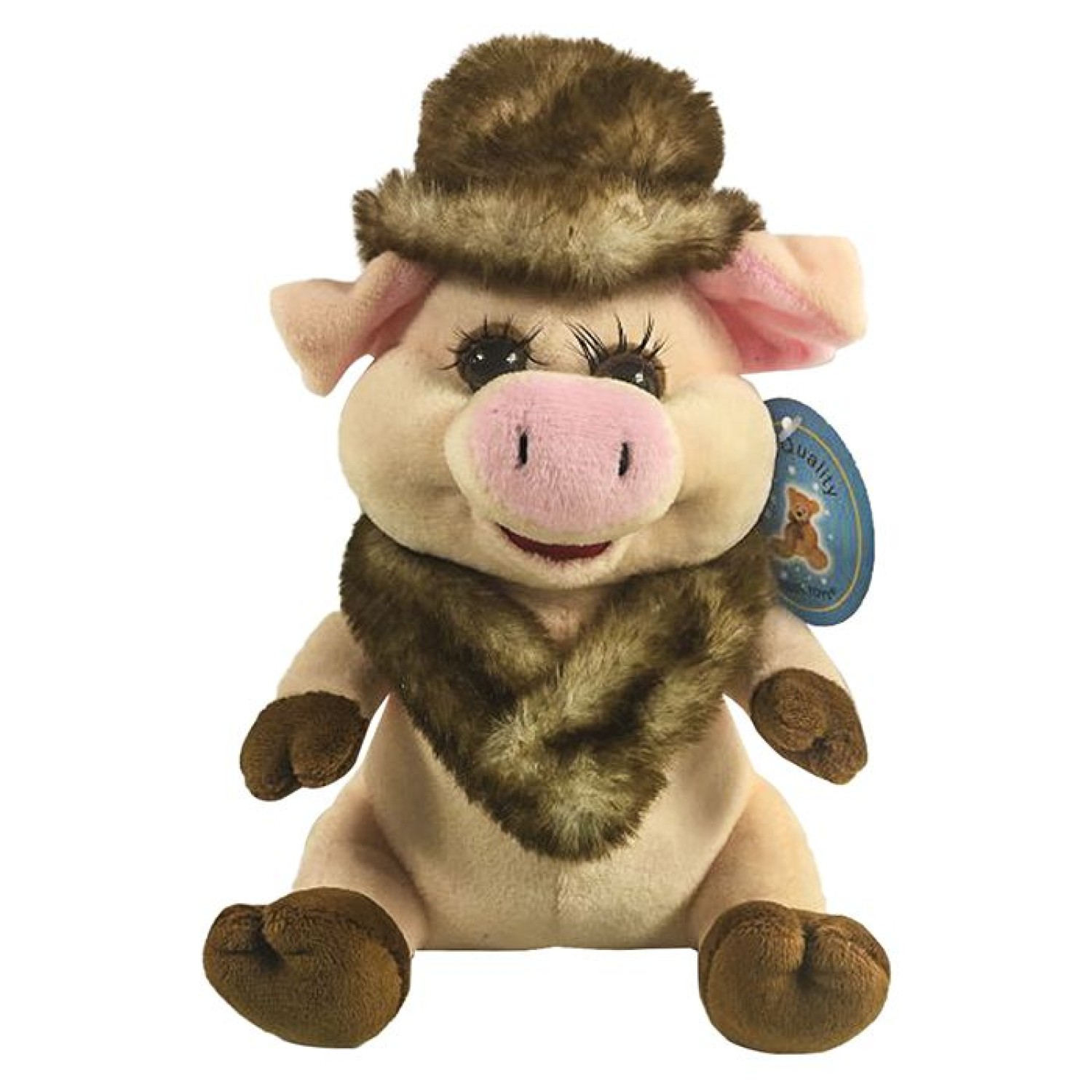 ΓΟΥΡΟΥΝΙΤΣΑ ΜΕ ΚΑΠΕΛΟ ΚΑΙ ΓΟΥΝΑΚΙ 17cm ToyMarkt 99430