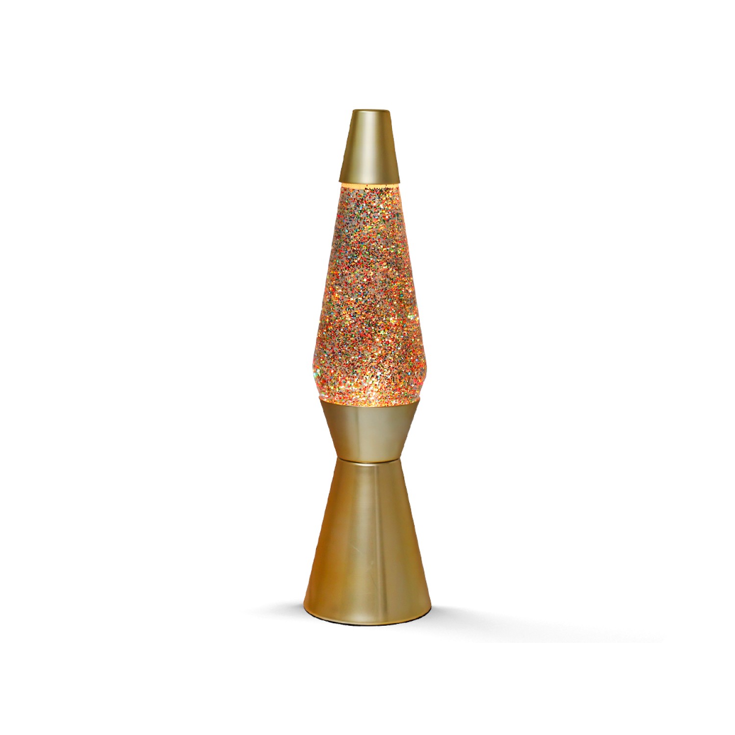 ΛΑΜΠΑ TOTAL GIFT XL1770 LAVA GOLD GLITTER LAMP