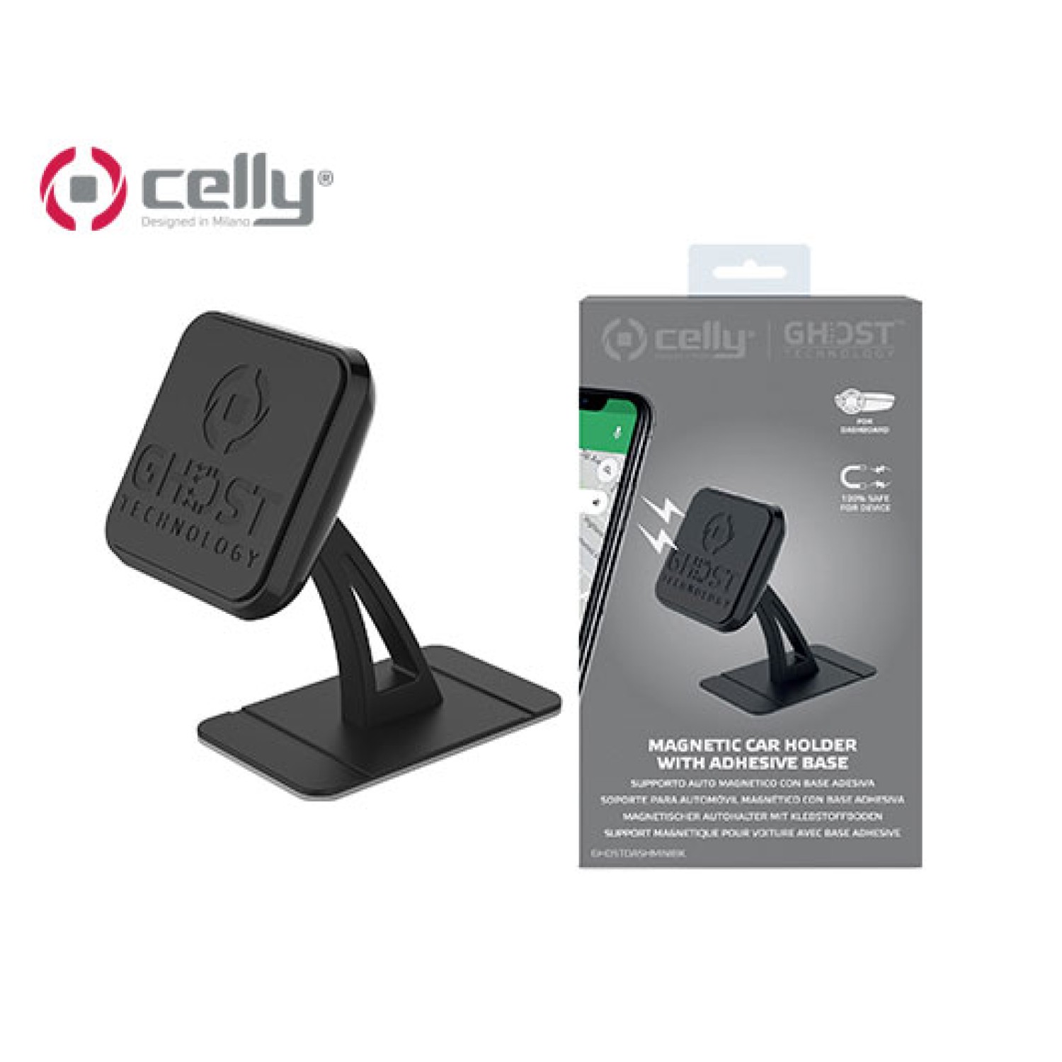 CELLY ΒΑΣΗ ΑΥΤΟΚΙΝΗΤΟΥ ΜΑΓΝΗΤΙΚΗ ΓΙΑ ΤΑΜΠΛΟ ΜΑΥΡΗ