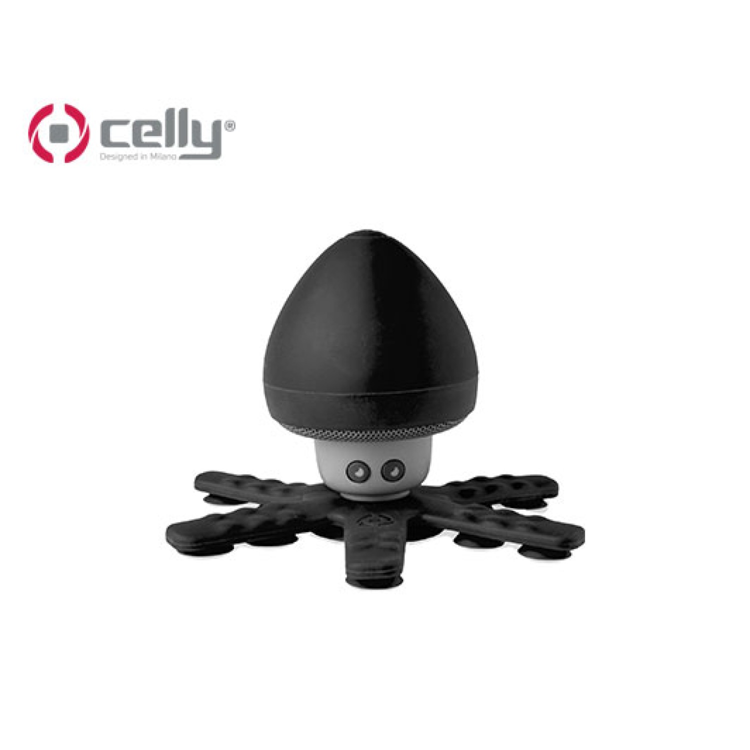 CELLY ΗΧΕΙΟ BLUETOOTH ΦΟΡΗΤΟ ΑΔΙΑΒΡΟΧΟ 3W/ 150Hz-18KHz ΜΑΥΡΟ