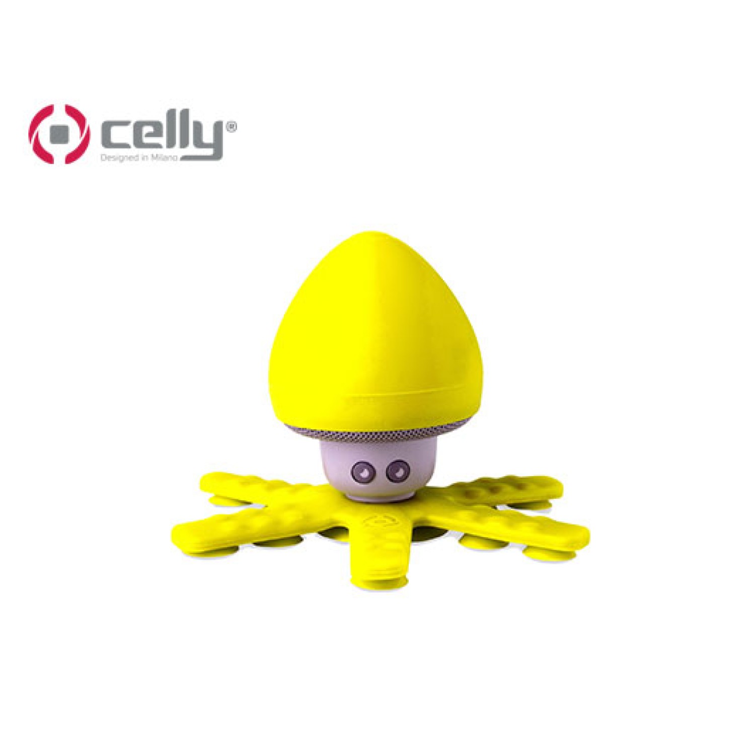 CELLY ΗΧΕΙΟ BLUETOOTH ΦΟΡΗΤΟ ΑΔΙΑΒΡΟΧΟ 3W/ 150Hz-18KHz ΚΙΤΡΙΝΟ