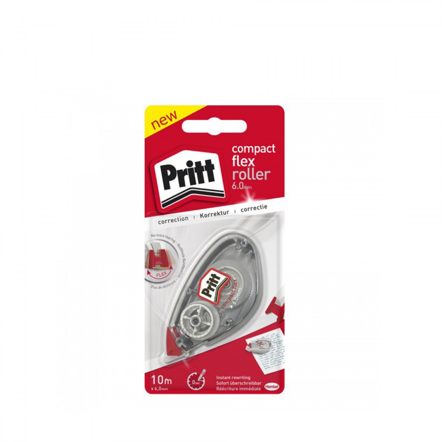 PRITT ΔΙΟΡΘΩΤΙΚΟ COMPACT ROLLER 6mm x 10m Η-859