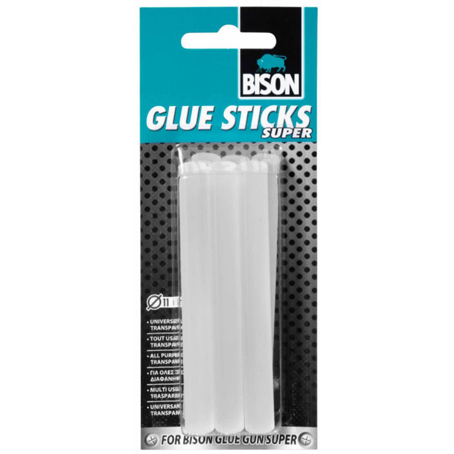 ΡΑΒΔΟΙ ΣΙΛΙΚΟΝΗΣ BISON 1490810 11mm (6 τεμ) 