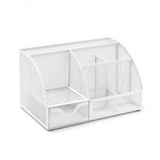 ΟΡΓΑΝΩΤΗΣ OSCO ΓΡΑΦΕΙΟΥ ΠΛΕΓΜΑ ΑΣΠΡΟΣ MINI Νο 3695