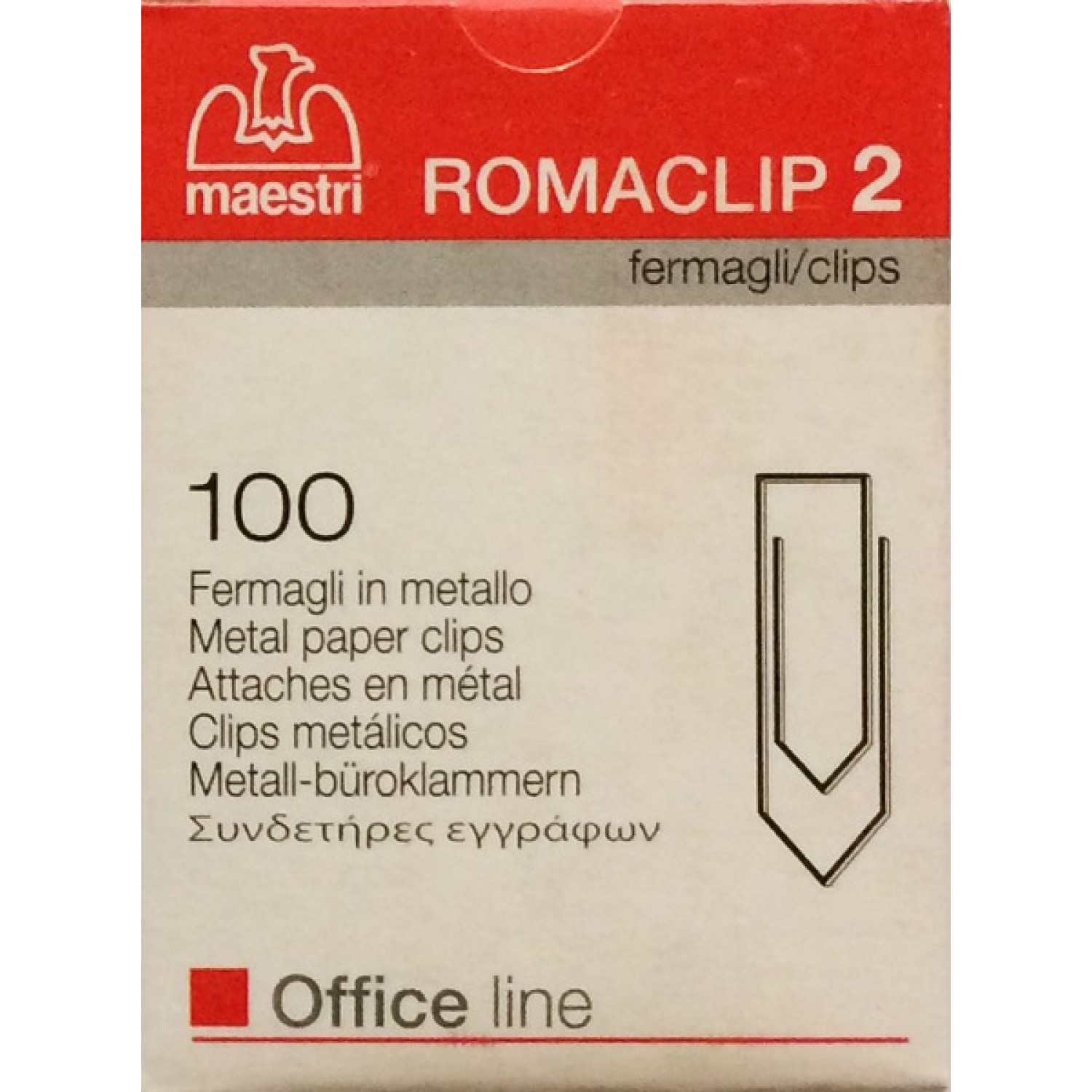 ΣΥΝΔΕΤΗΡΕΣ ROMA Nο.2 100τεμ 25mm