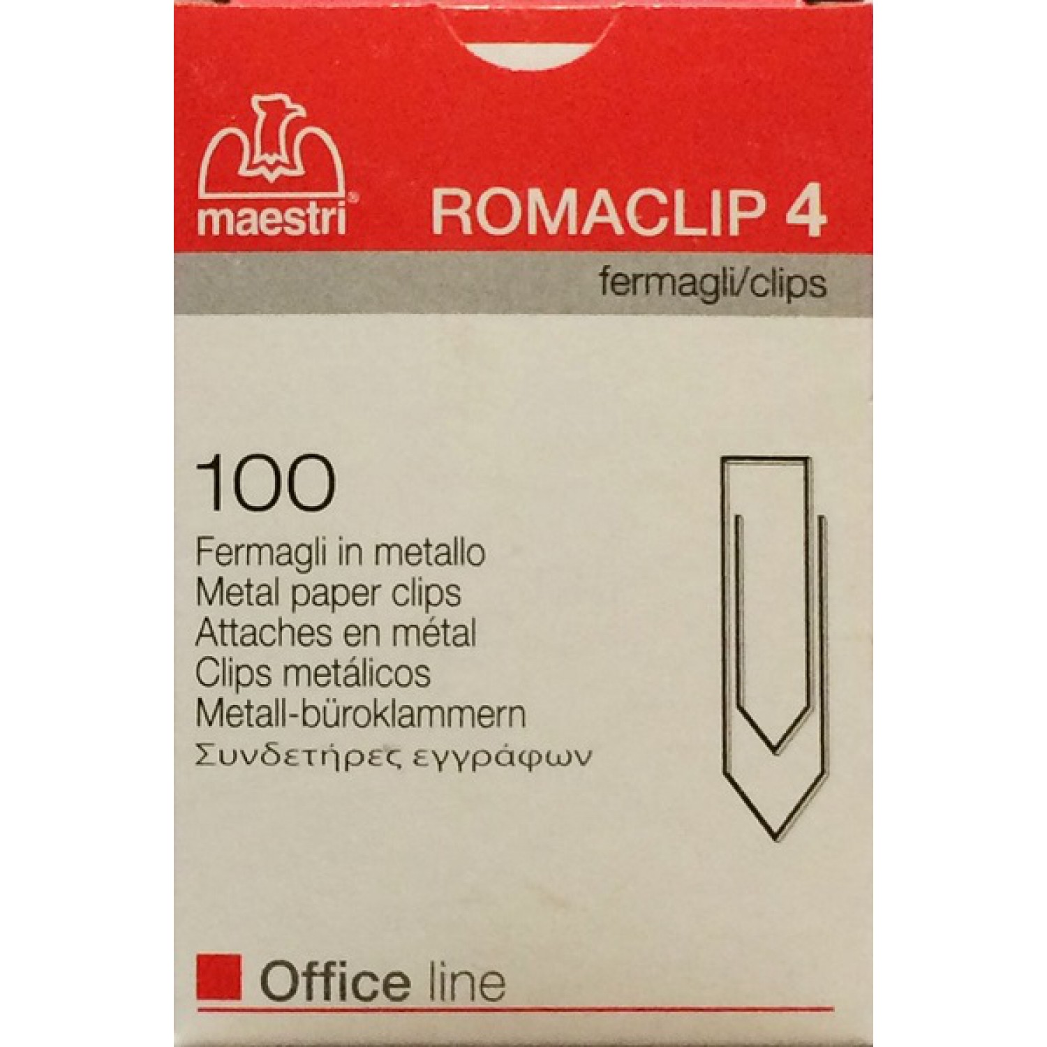 ΣΥΝΔΕΤΗΡΕΣ ROMA Nο.4 100τεμ 35mm