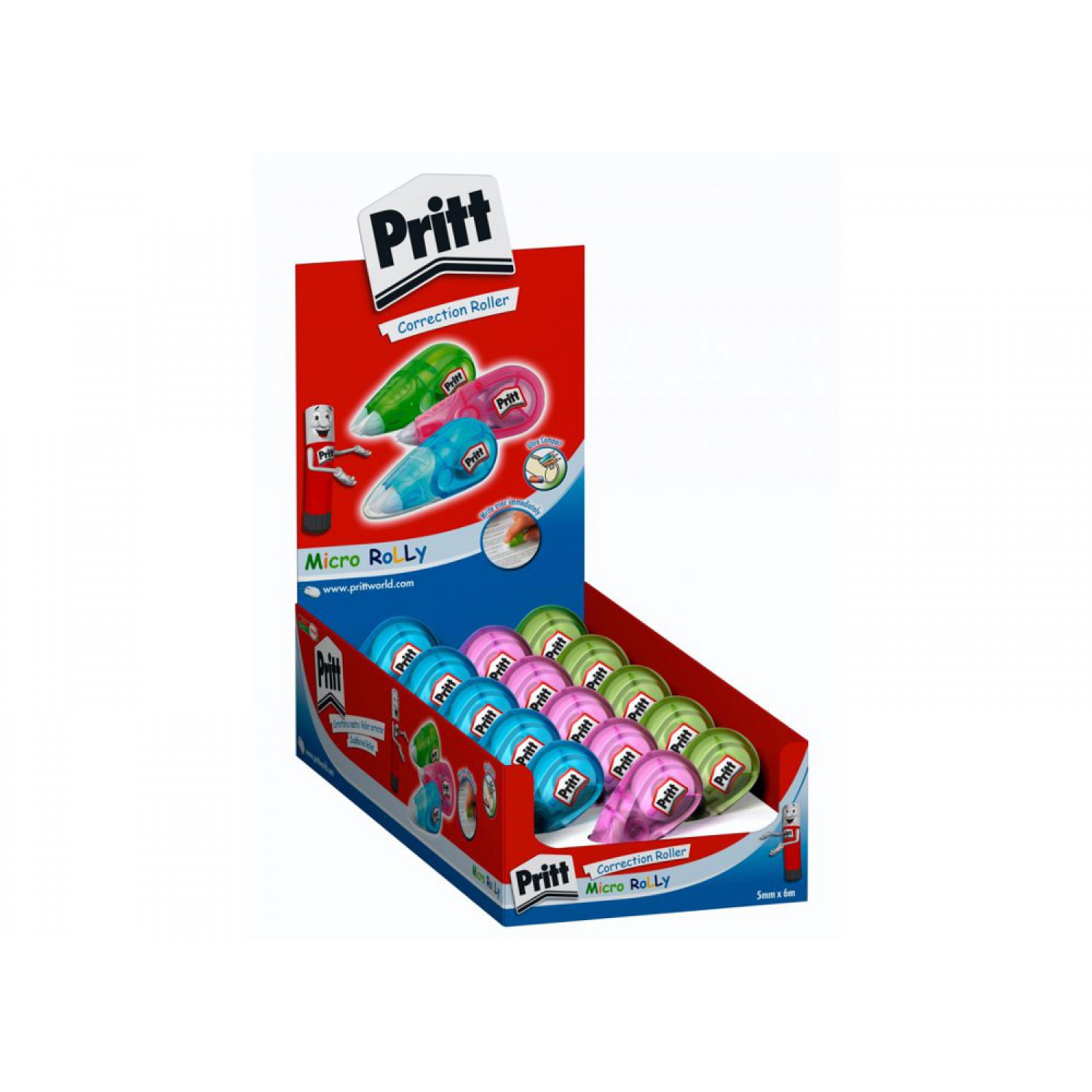 PRITT ΔΙΟΡΘΩΤΙΚΟ MICRO ROLLY 6x5mm H-848