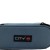 City Phillit Grey melange Oval Pencil Case 96798