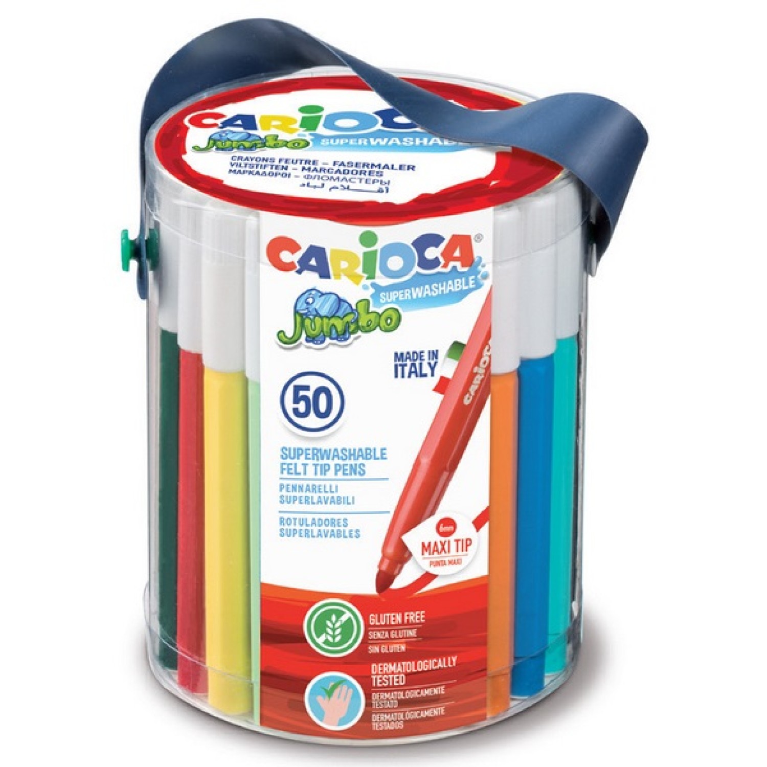 ΜΑΡΚΑΔΟΡΟΙ CARIOCA JUMBO /50 POT 42312