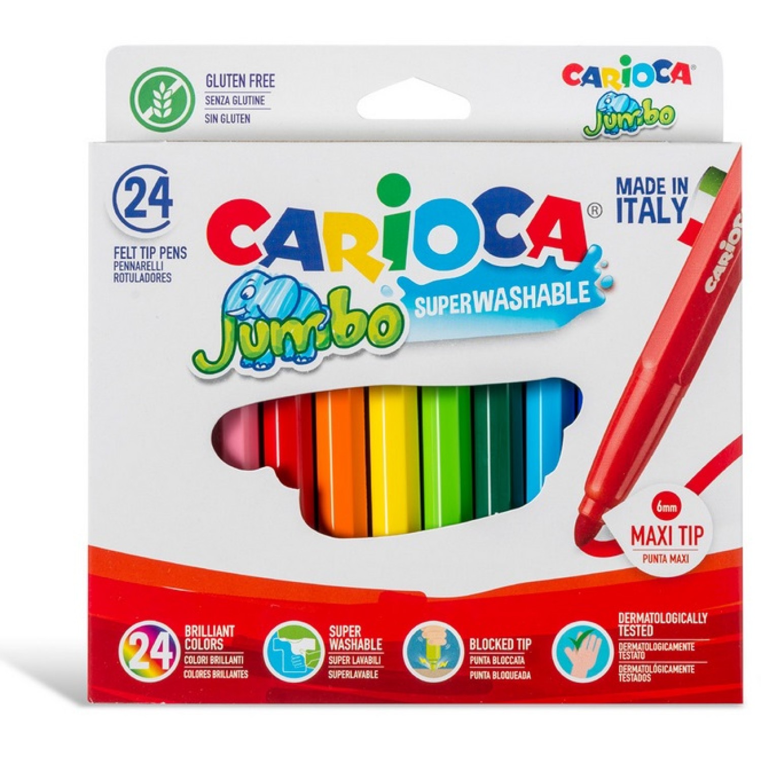 ΜΑΡΚΑΔΟΡΟΙ CARIOCA JUMBO /24 40570