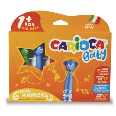ΜΑΡΚΑΔΟΡΟΙ CARIOCA TEDDY BABY 1+ CARIOCIS/ 6 42815