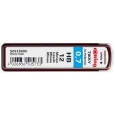 ΜΥΤΕΣ ROTRING 0,7 12τεμ B - 2B - HB