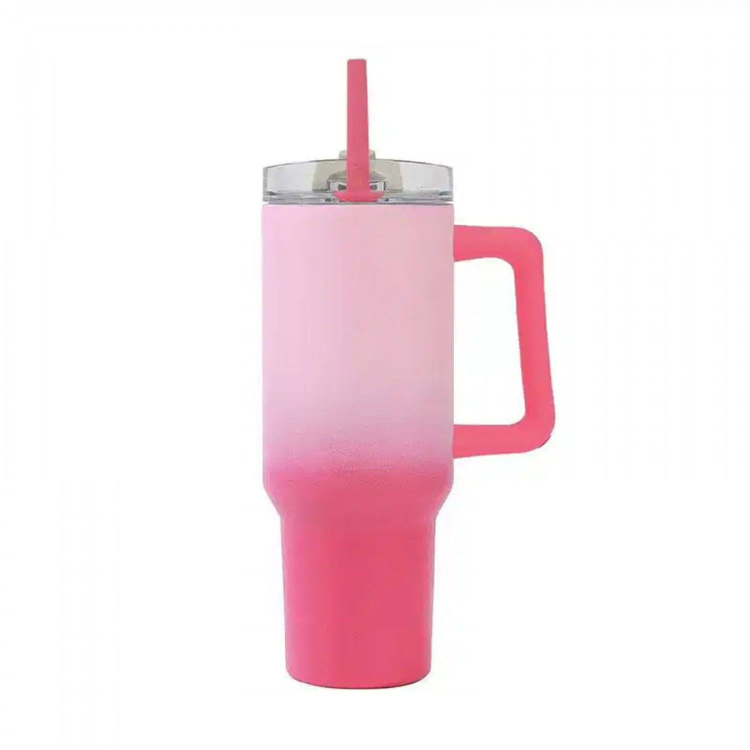 iDrink Tumbler with Handle and Straw Macaron 1.2 L
