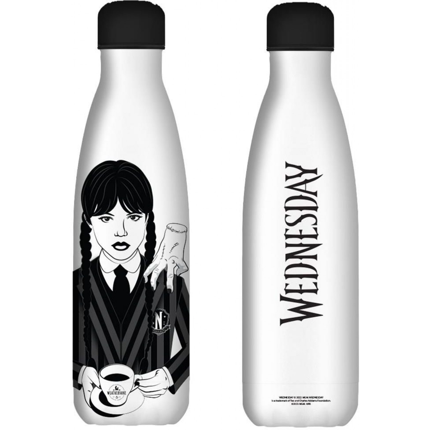 Wednesday Παγούρι Θερμός Ανοξείδωτο Λευκό 500ml (000503619)