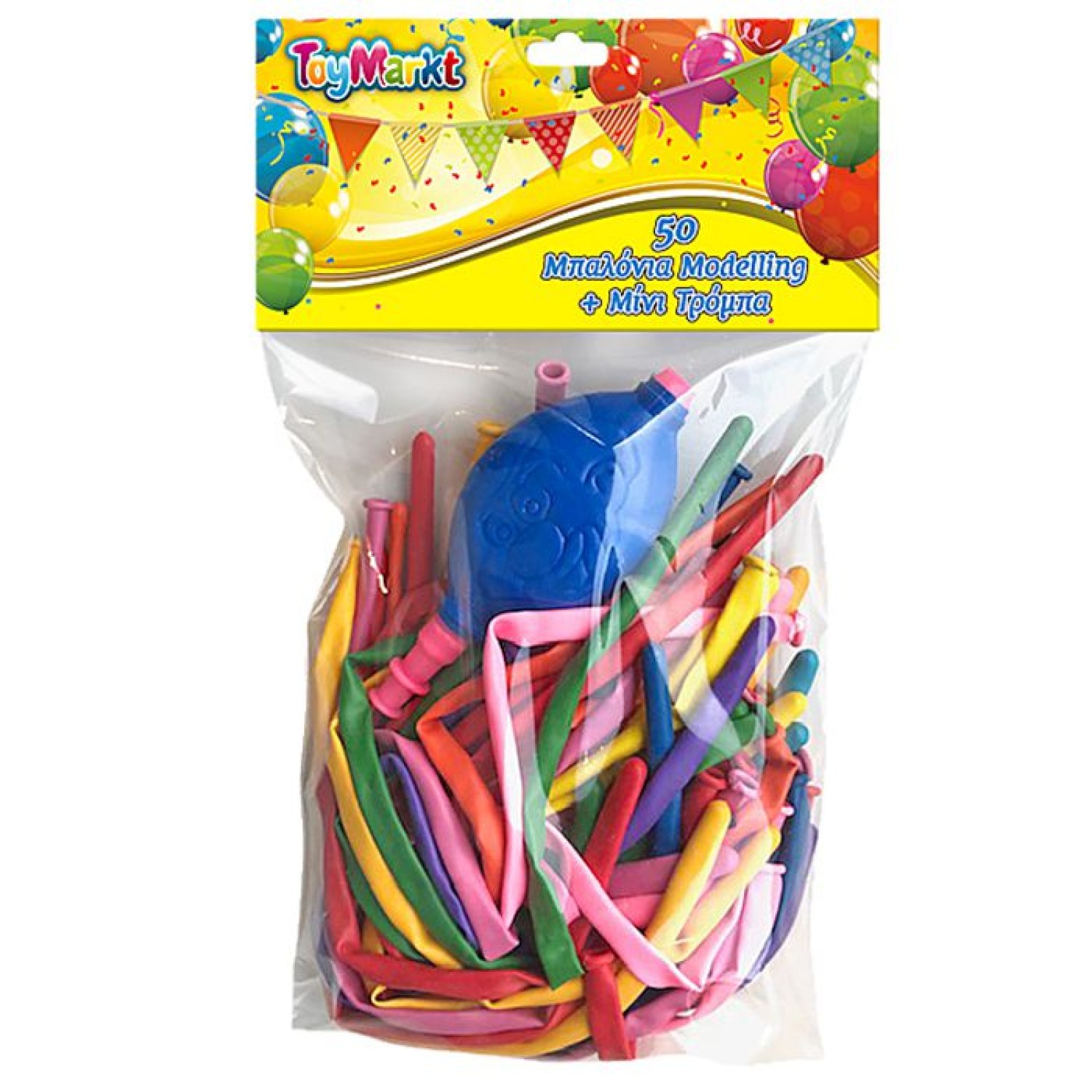 ΜΠΑΛΛΟΝΙΑ MODELLING 50 TEM & MINI ΤΡΟΜΠΑ