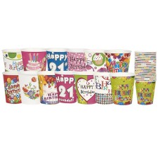 ΠΟΤΗΡΙΑ ΧΑΡΤΙΝΑ ΠΑΡΤΥ ΠΑΚ=20ΤΕΜ 8,5x7,5cm