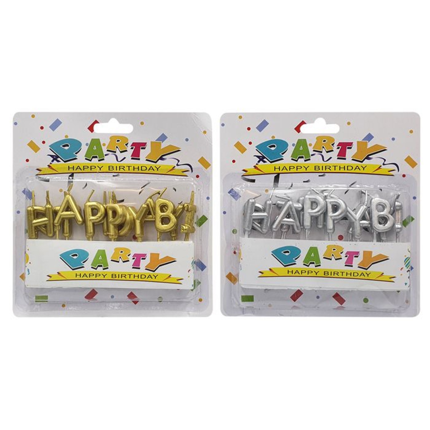 ΚΕΡΙΑ HAPPY BIRTHDAY ΧΡΥΣΟ-ΑΣΗΜΙ