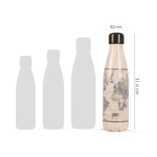 ΠΑΓΟΥΡΙ i DRINK ID1008 THERM BOTTLE 1000ml OLD MAP