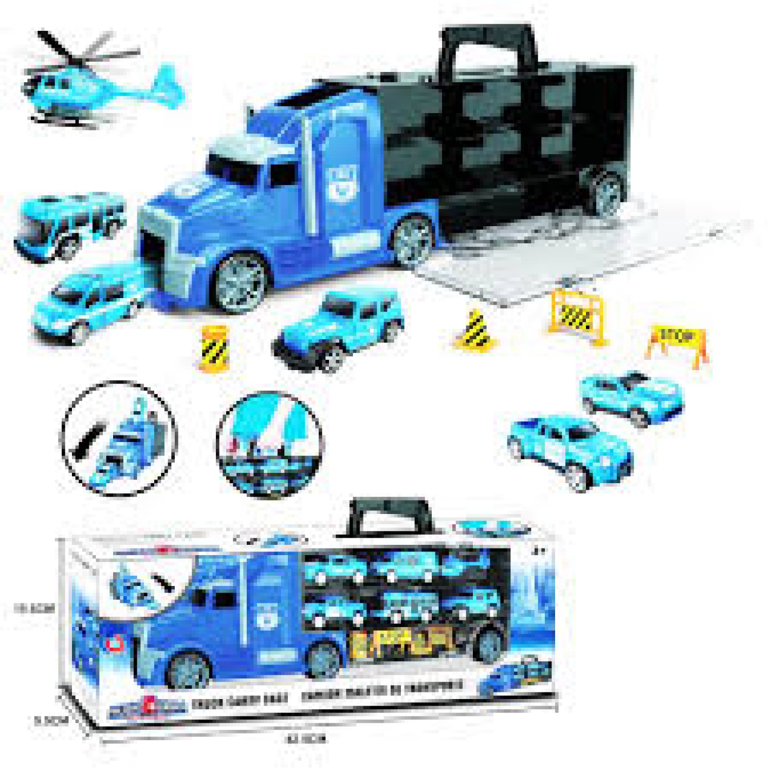 ΝΤΑΛΙΚΑ ΒΑΛΙΤΣΑΚΙ 10τεμ.POLICE 41χ16εκ. 658340