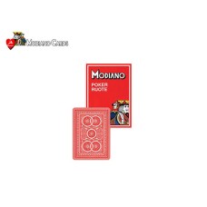 MODIANO ΤΡΑΠΟΥΛΑ ΜΟΝΗ ΧΑΡΤΙΝΗ-ΠΛΑΣΤΙΚΟΠΟΙΗΜΕΝΗ ΚΟΚΚΙΝΗ