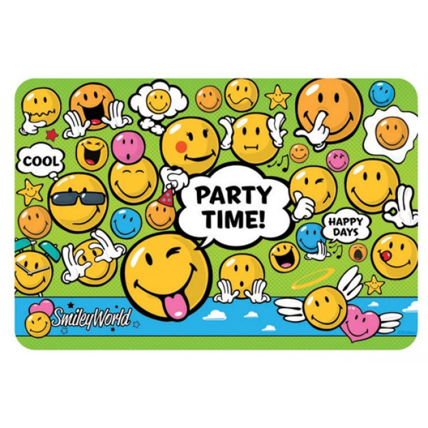 ΠΑΙΔΙΚΟ ΣΟΥΠΛΑ ΠΛΑΣΤΙΚΟ LUNA 43X29CM SMILEY 504526