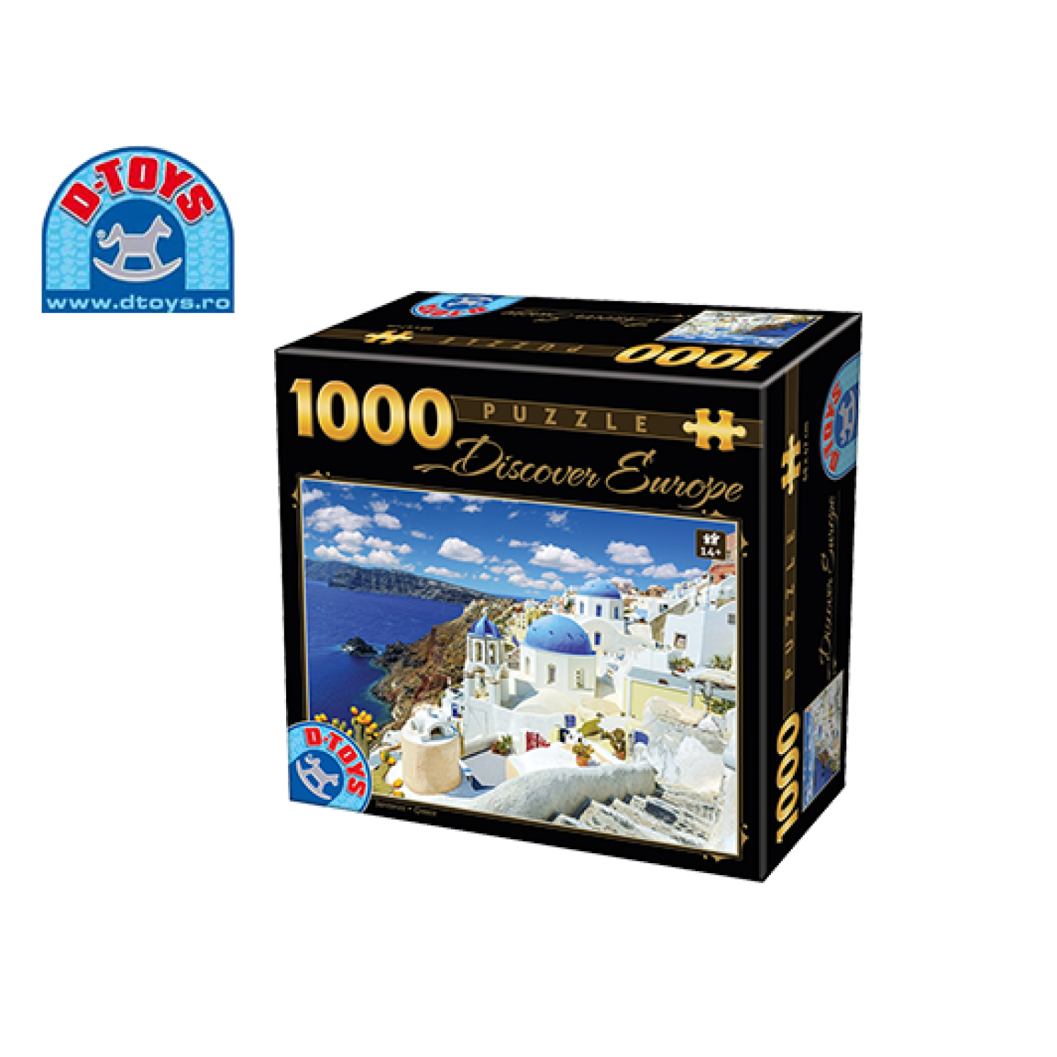 D-TOYS ΠΑΖΛ 1000Τ 68x47cm SANTORINI