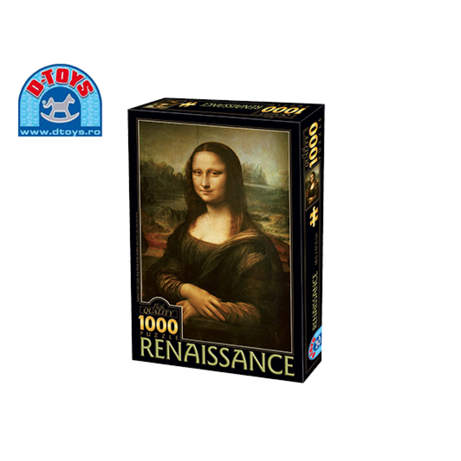 D-TOYS ΠΑΖΛ 1000Τ.68x47cm DA VINCI MONA LISA