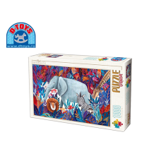 D-TOYS ΠΑΖΛ 1000Τ 68x47cm KURTI ANDREA JUNGLE