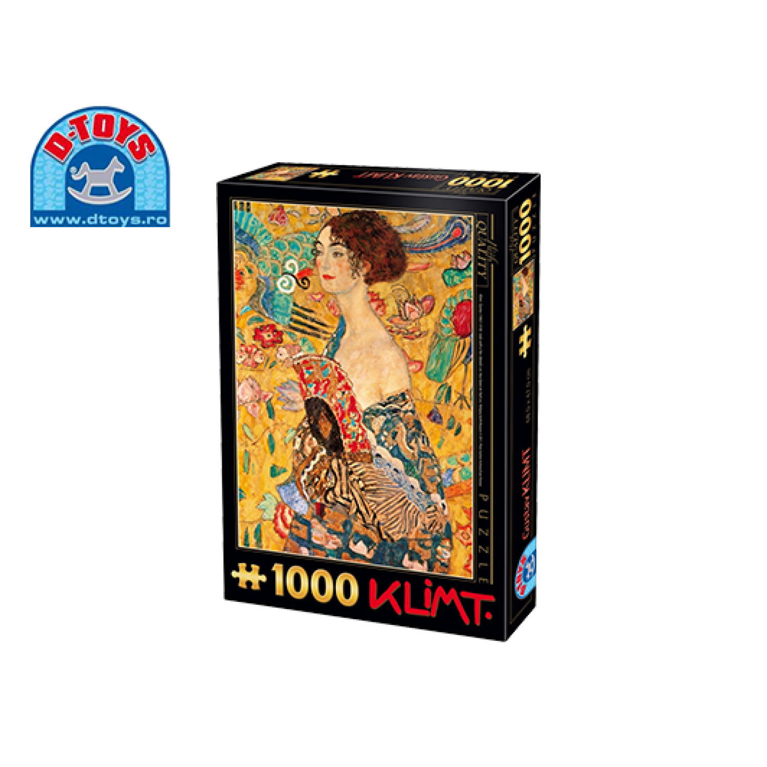 D-TOYS ΠΑΖΛ 1000Τ.68x47cm KLIMT LADY WITH A FAN