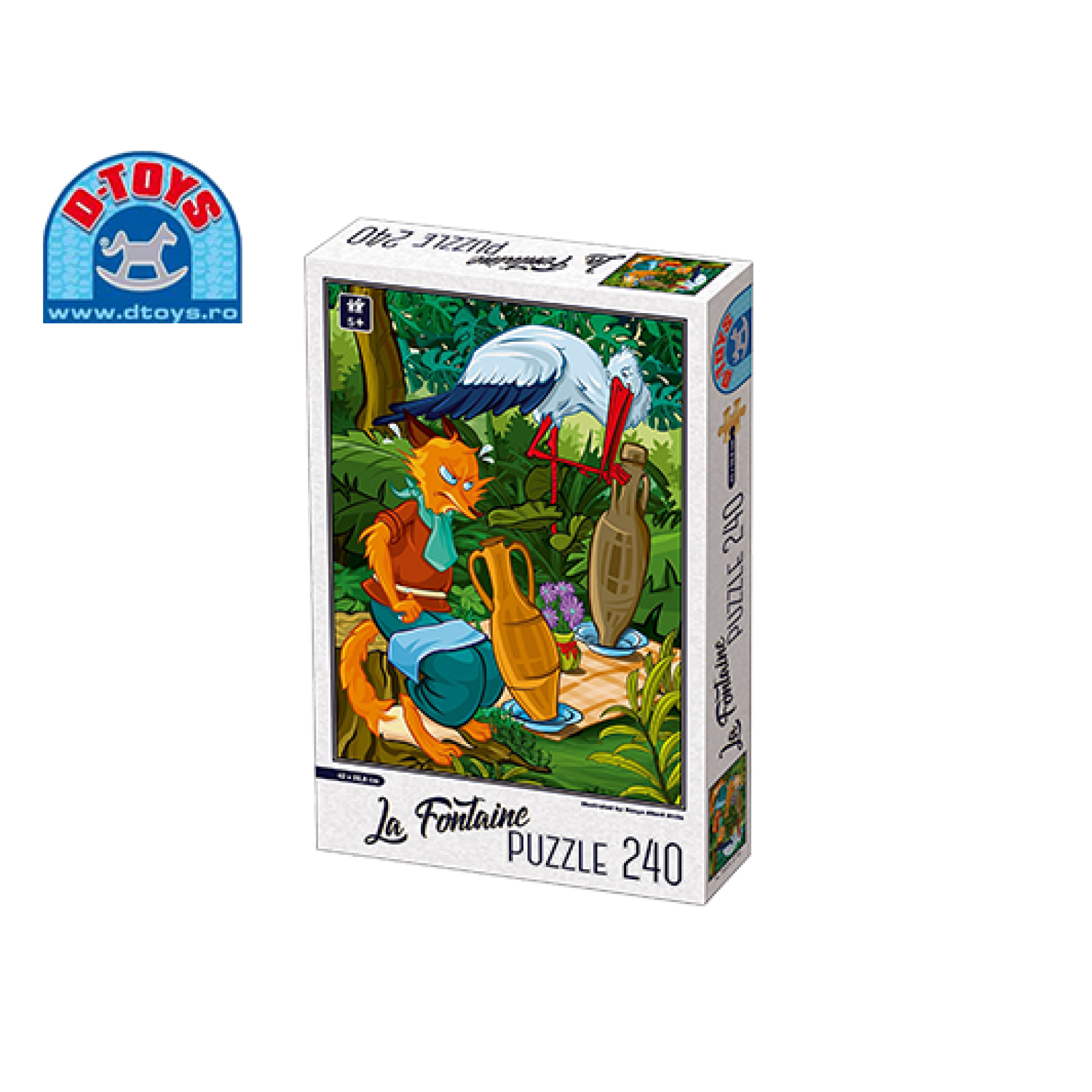 D-TOYS ΠΑΖΛ 240Τ.42x28,8cm ΑΙΣΩΠΟΣ