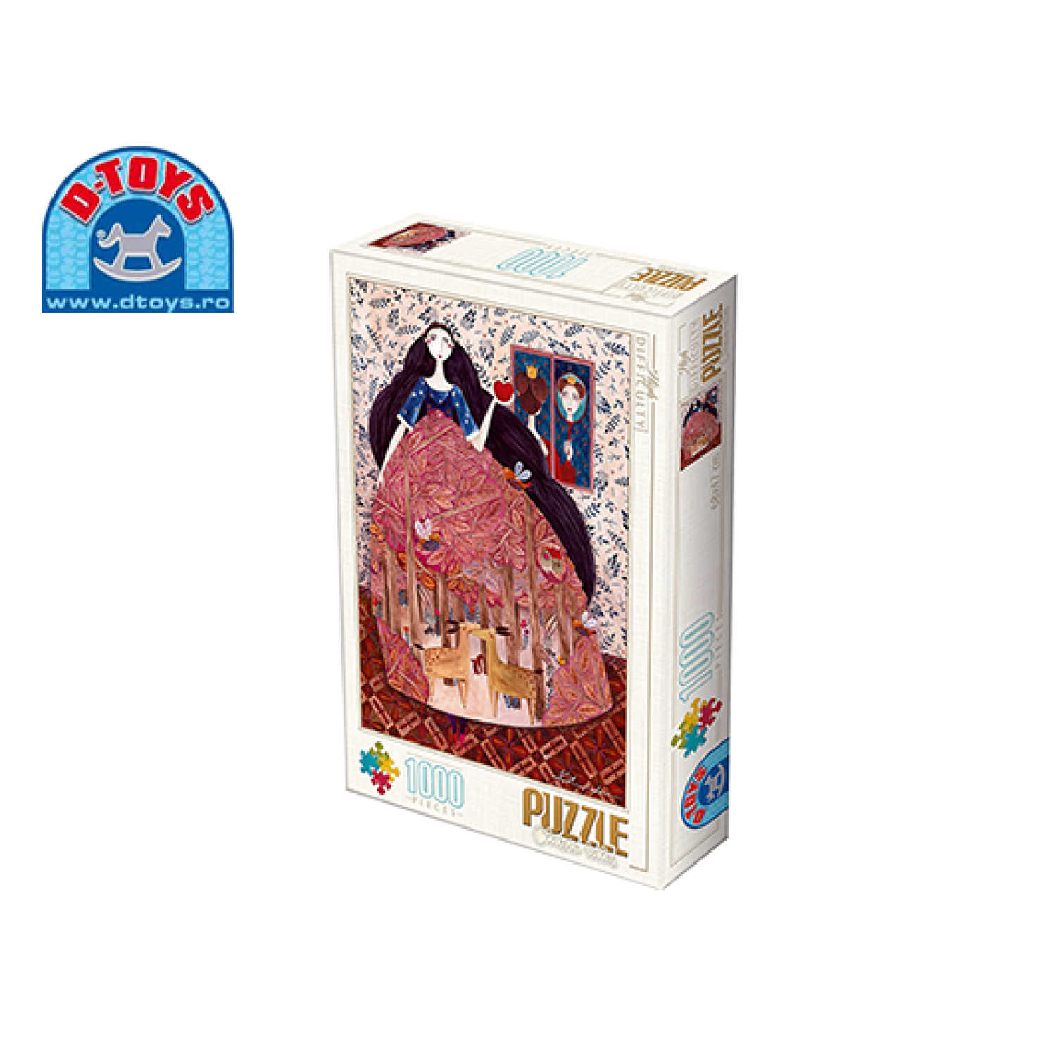 D-TOYS ΠΑΖΛ 1000Τ.68x47cm KURTI ANDREA SNOW WHITE