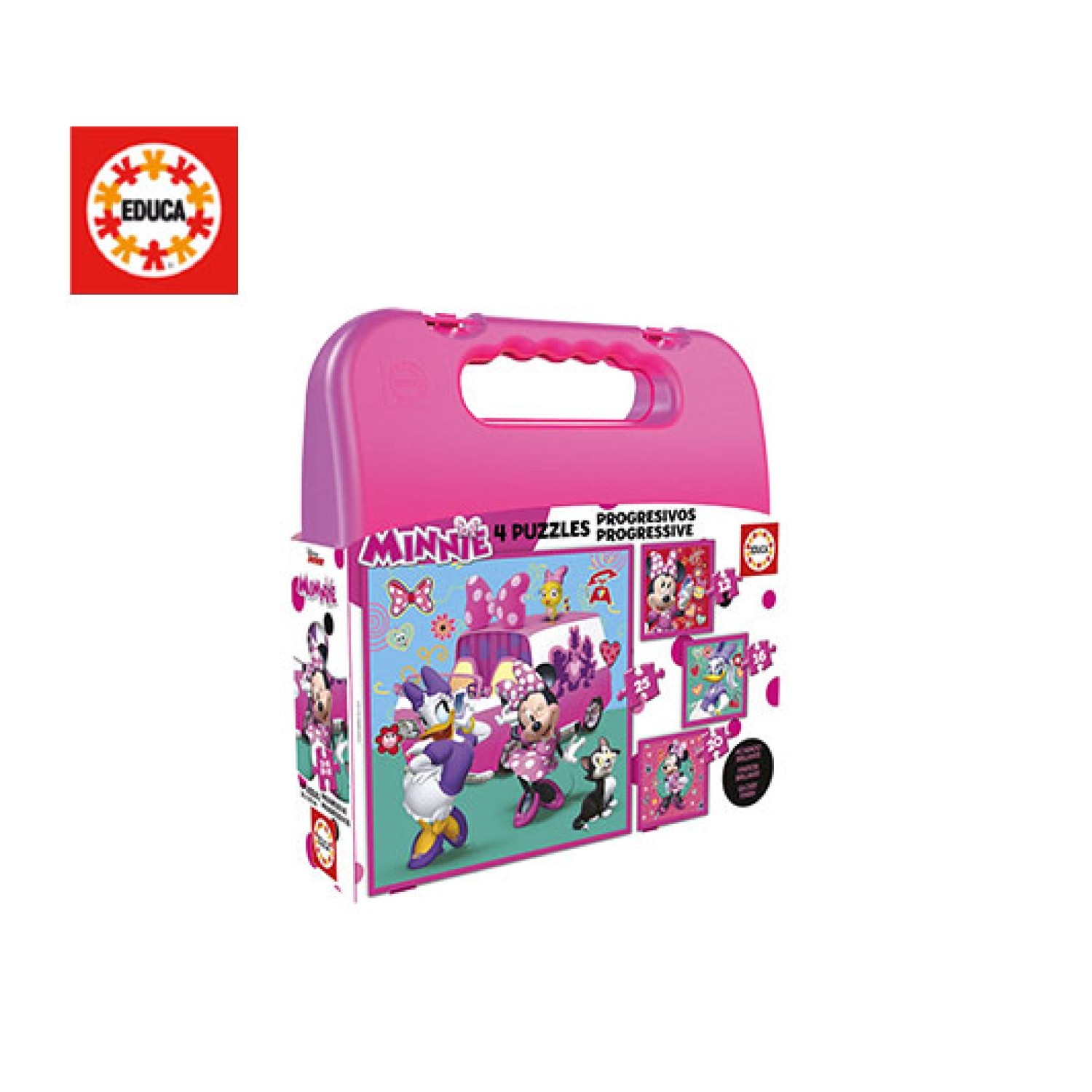 EDUCA ΠΑΖΛ 12/16/20/25Τ. ΒΑΛΙΤΣΑΚΙ 4 ΣΕ 1 MINNIE LICENSED