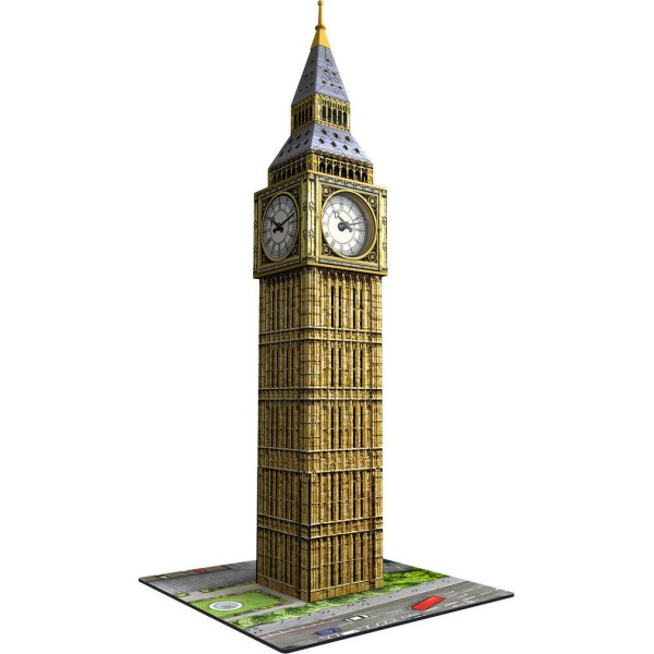 3D PUZZLE ΔΙΑΣΗΜΑ ΚΤΙΡΙΑ: BIG BEN CLOCK (216 TEM) - 12554