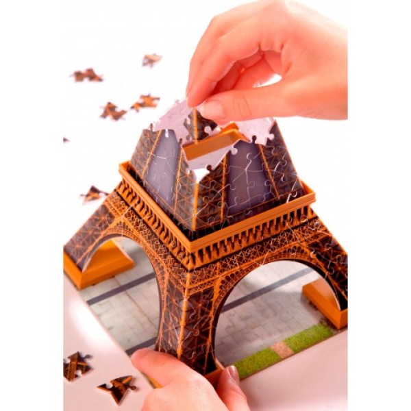 3D PUZZLE ΔΙΑΣΗΜΑ ΚΤΙΡΙΑ: AIFFEL TOWER (216 TEM) - 12556