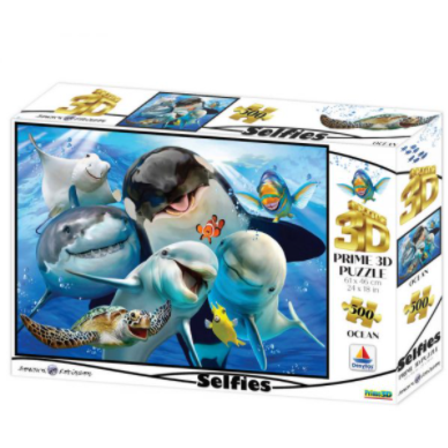 10059 3DΠαζλ500 Howard Robinson – Ocean Selfie