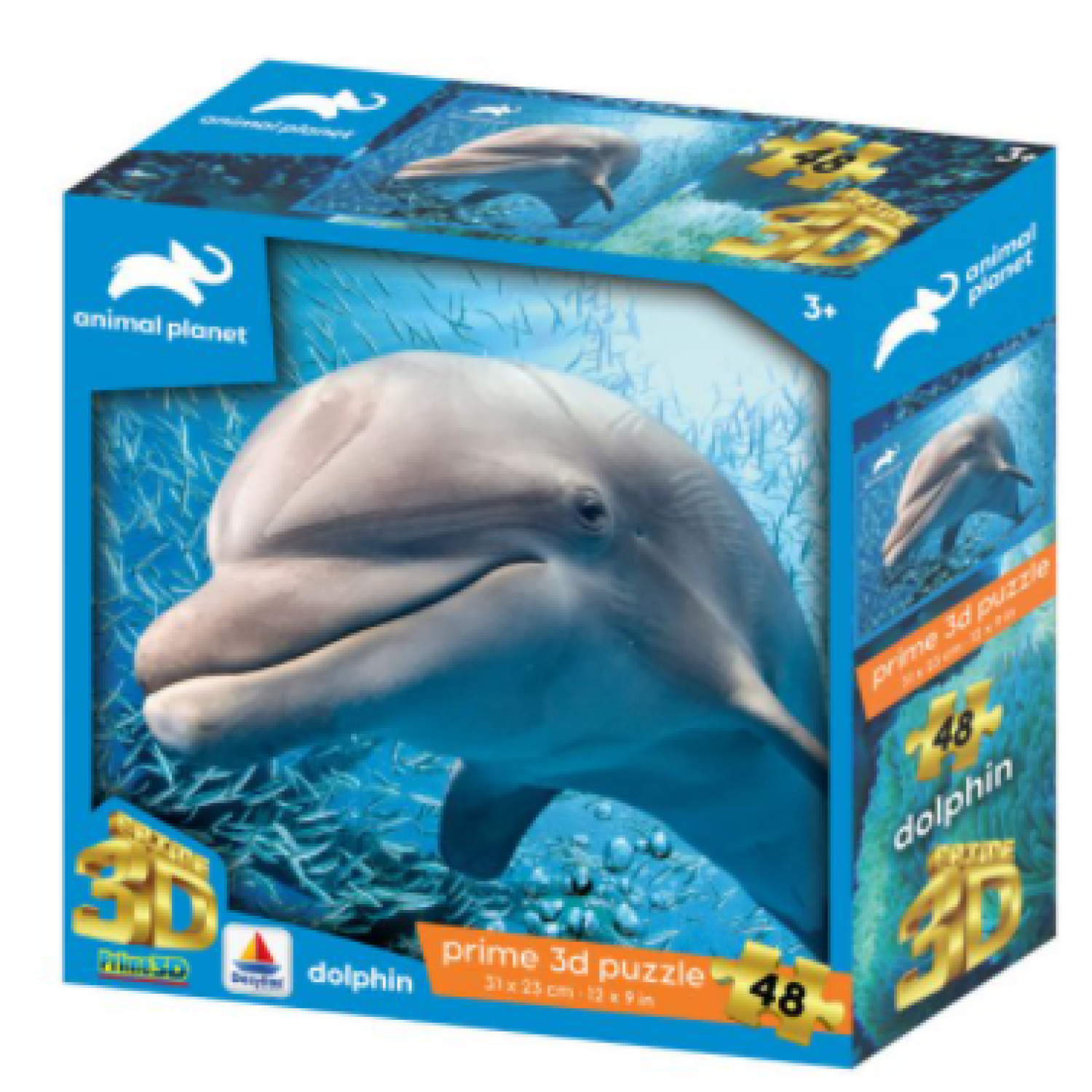 13671 3DΠαζλ48 Animal Planet – Dolphin