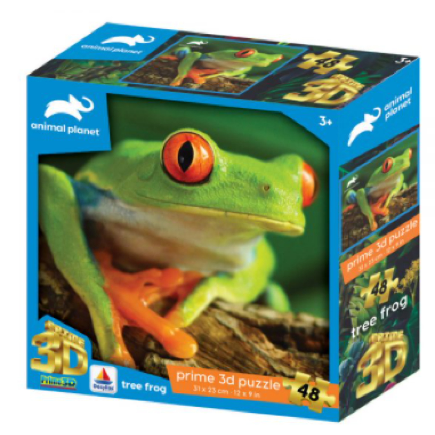 13826 3DΠαζλ48 Animal Planet – Tree Frog