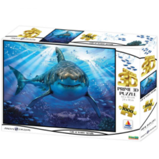 16001 3DΠαζλ1000 Howard Robinson – Great White Shark