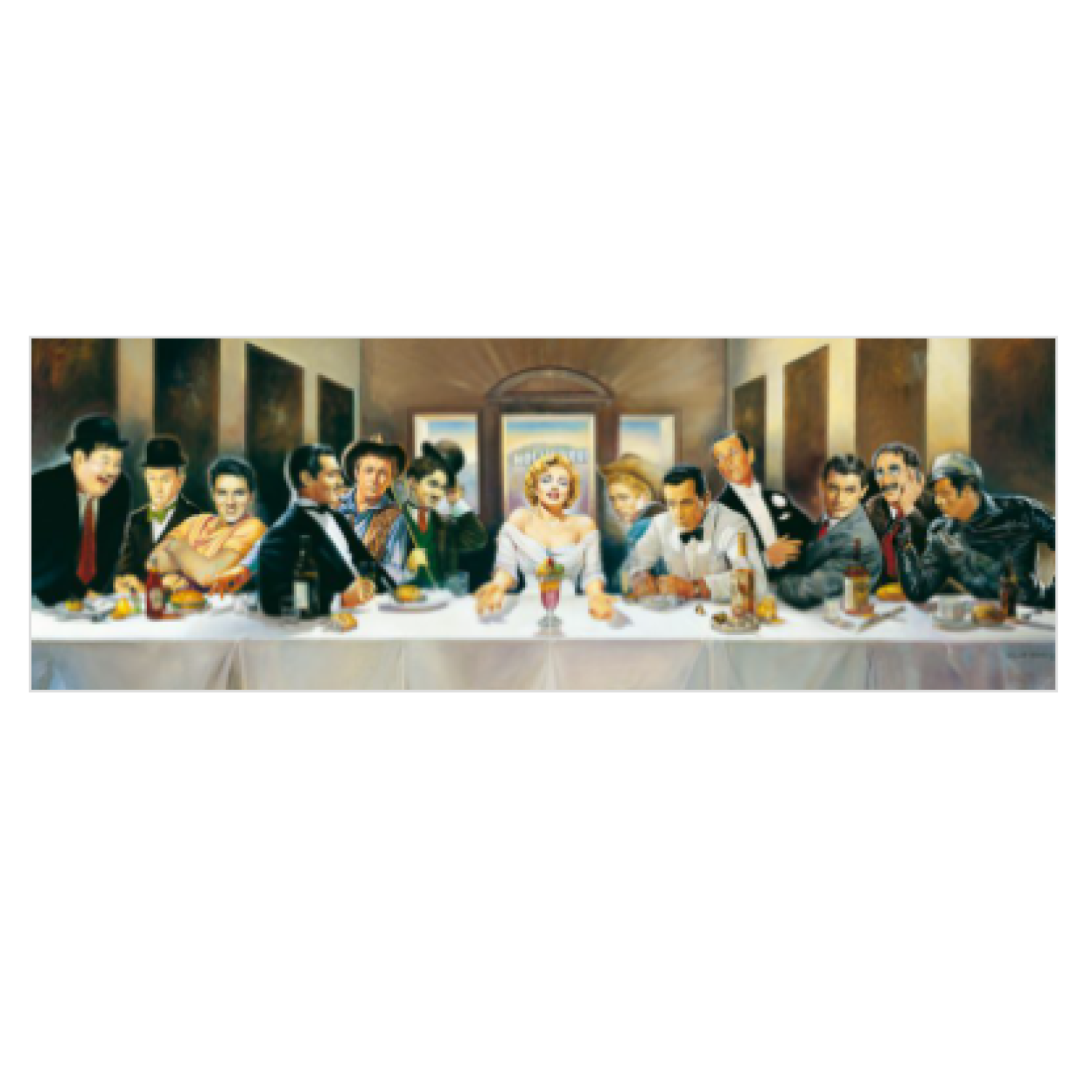 57291 Παζλ1000 Cas Διασημοιδειπνο