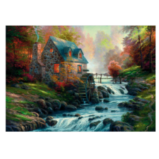 57486 Παζλ 1000 Kinkade Παλιος Μυλος