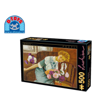 D-TOYS ΠΑΖΛ 500Τ 48x34cm LUCHIAN LORICA WITH CHRYSANTHEMUM